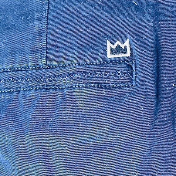 Crown & Ivy women’s size 16 W Caroline navy blue shorts mid rise - Picture 4 of 5